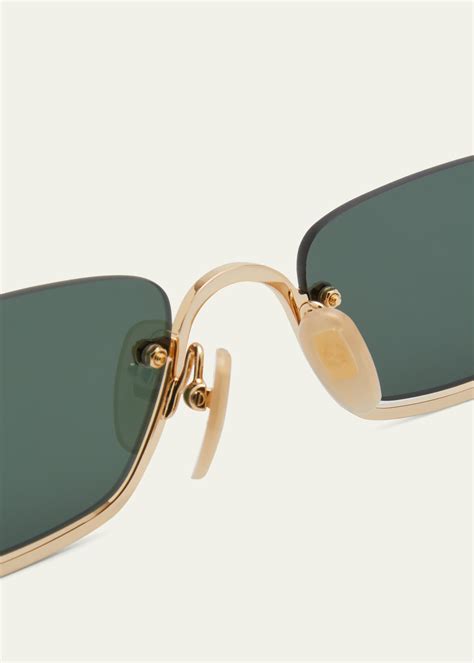 gucci half rim glasses|gucci sunglasses unisex.